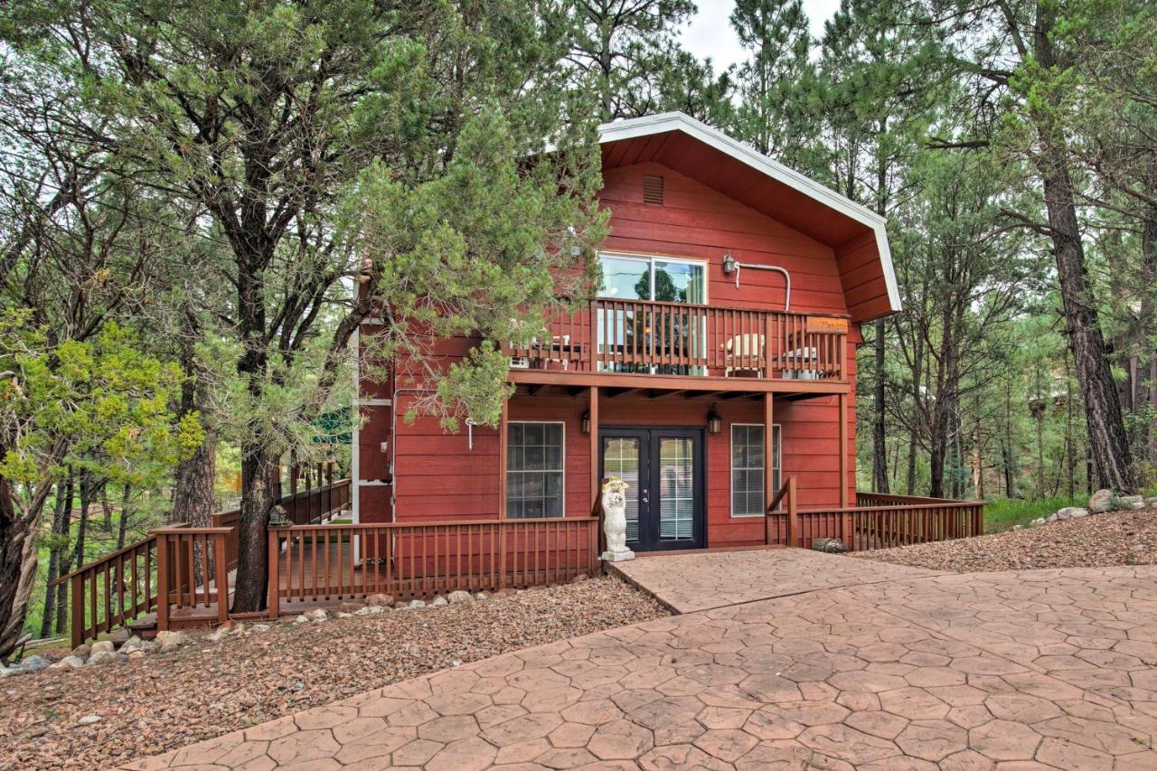 Ruidoso Cabin With Deck And Grill Less Than 3 Mi To Race Track Villa Exterior foto